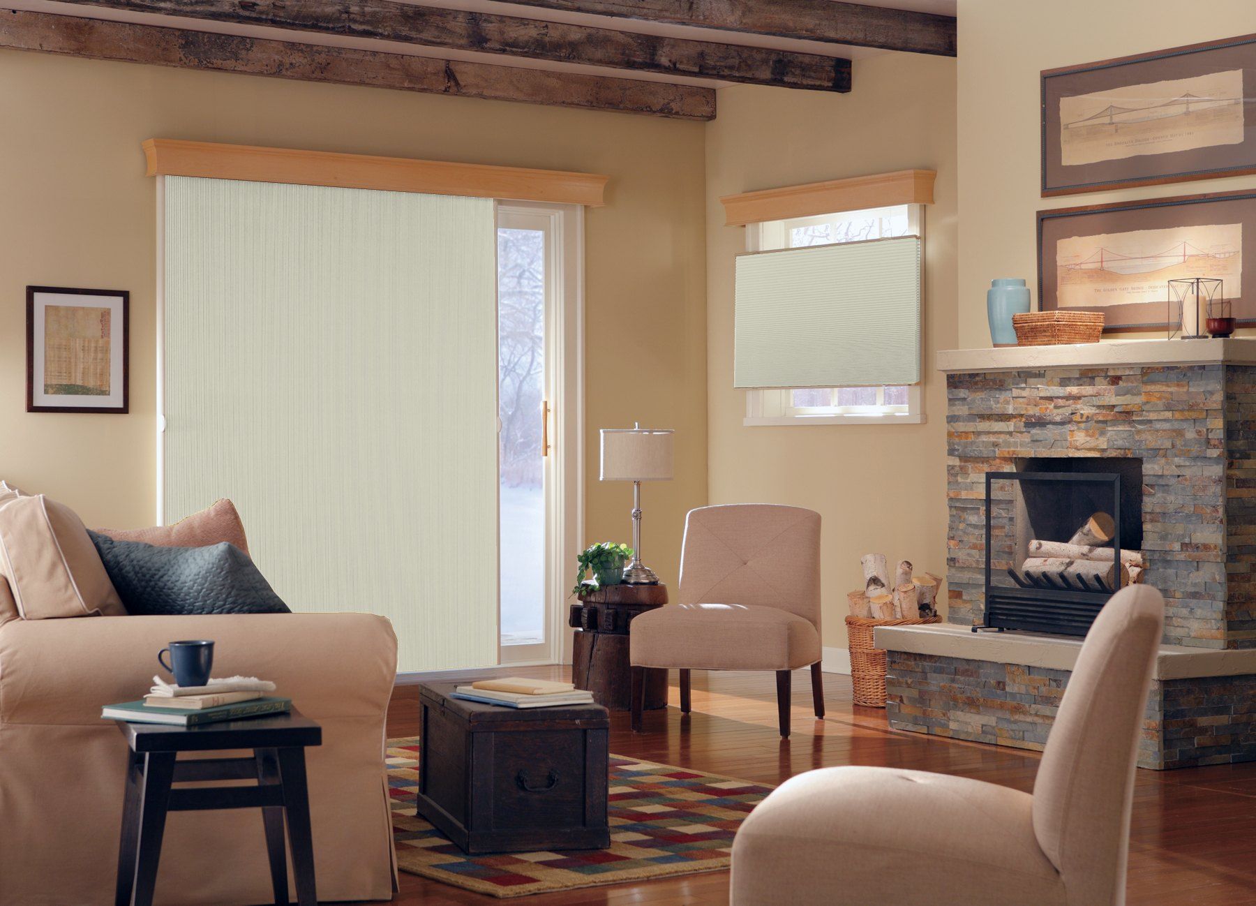 Bali: Blackout VertiCell Shades